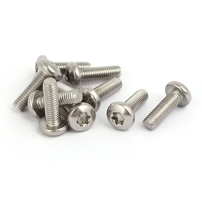 Buy M5x16mm 304 Stainless Steel Button Head Torx Socket Cap Screws Fasteners 10pcs • 8.29$