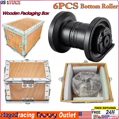 Buy 6PCS Bottom Rollers For Kubota KX71-3 KX71-3S Excavator Undercarriage Track • 699$