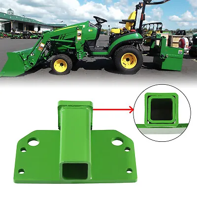Buy 2  Rear Compact Tractor Receiver Hitch Fit John Deere 1023E 1025R 1026R Green • 37.11$