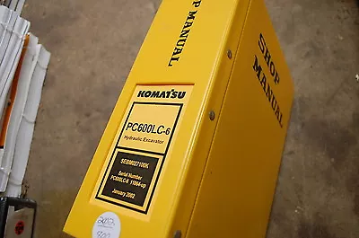 Buy KOMATSU PC600LC-6 Excavator Trackhoe Crawler Service Repair Manual Book Shop • 142.46$