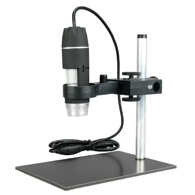 Buy AmScope 10X-200X 0.3MP USB Digital Microscope Video Camera W Stand WIN 7/10 MAC • 36.99$