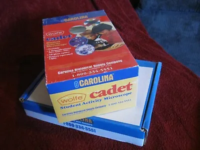 Buy Carolina Wolfe Cadet Student Activity Microscope Plus Extras! • 62$