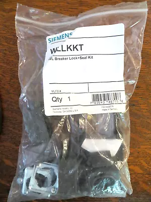 Buy New - Siemens Wllkkt - Wl Breaker Lock And Seal Kit • 59.99$
