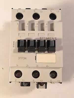 Buy 1 Used Siemens 3tf3400-0a 600vac Contactor ***make Offer*** • 38.99$