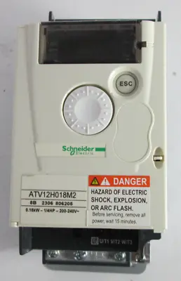 Buy Schneider Electric - ATV12H018M2 - Variable Frequency Drive - 1/4 Hp - 240V • 129.99$