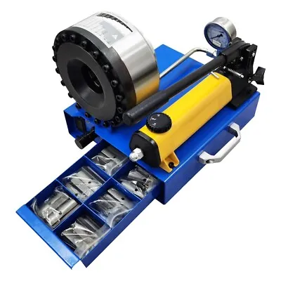 Buy Hydraulic Pipe Shrinking Clamping Machine Manual High Pressure Hose Crimper • 1,140$