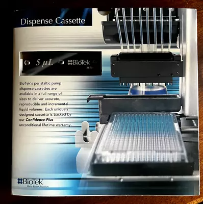 Buy Agilent BioTek MultiFlo FX & EL406 Dispenser Cassette 5ul 7170011 NEW • 395$