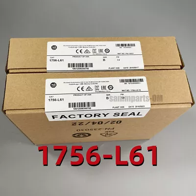 Buy Allen-Bradley 1756-L61 SER B ControlLogix 2MB Memory Controller 2023 New Sealed • 412$