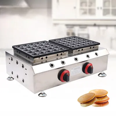 Buy 50 Hole Nonstick LPG Gas Waffle Making Machine Dutch Pancake Maker Grill Baker • 315.40$