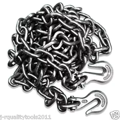 Buy 1/4  X 12' Heavy Duty Tow Chain Automotive Truck Towing Log Chain • 28.95$