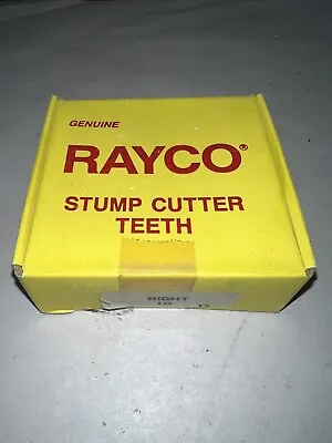Buy 10 New 1/2  Rayco Stump Grinder Finger Teeth Right • 59.99$