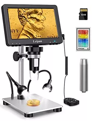 Buy 7  LCD Digital Microscope 1200X,12MP Coin Microscope With Screen For  • 171.93$