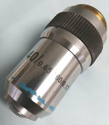 Buy LW Scientific 40X Microscope Objective Lens 40 / 0.65 160 / 0.17  LWS • 44.55$