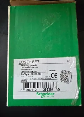 Buy Lc2d18f7  Reversing Contactor Schneider  Electric • 125$