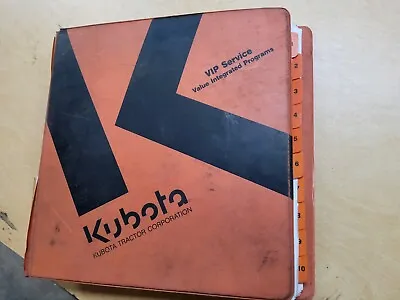 Buy Kubota Tractor Corp,  Parts Bulletins  1997 And 1998 Catalog Book, Used... • 26.39$