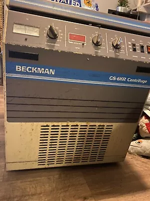 Buy Beckman Coulter GS-6KR Refrigerat Centrifuge -10C To +40C • 975$
