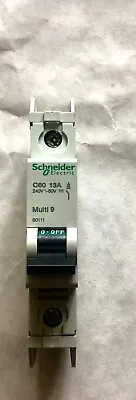 Buy Schneider Electric 60128 New Multi 9 C60 1p C 13a Circuit Breaker  • 19.99$