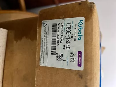 Buy Kubota Dpf Catalyst Kit • 2,300$