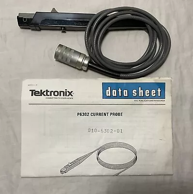Buy Tektronix P6302 AC Current Probe 50 MHz With Data Sheet • 429.99$