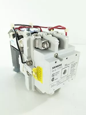 Buy Siemens Clm0d03 Ac Lighting Contactor 60 Amp 120v Coil  • 59.95$
