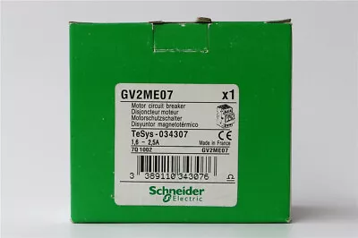 Buy ORIGINAL Schneider Electric GV2ME07  Made In FRANCE Manual Motor Starter • 55$