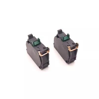 Buy Lot Of 2 Telemecanique ZBE-101 Contact Block, Single Pole, 6A, 600v AC/DC • 35$