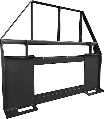 Buy 46  Quick Attach Mount Pallet Fork Frame 4000lbs Capacity Skid Steer Attachment • 272.99$