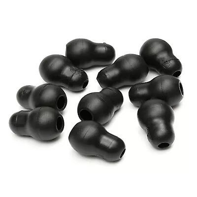 Buy 10Pcs Silicone Black Soft Eartips Earplug Earpieces For Littmann Stethoscope • 9.76$