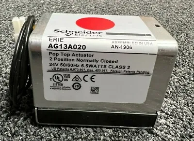 Buy Schneider Electric Ag13a020 Pop Top Actuator 24v 50/60hz 6.5 Watts • 75$