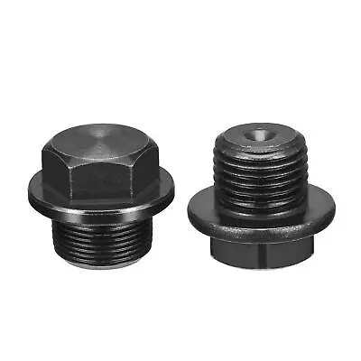 Buy Outer Hex Head Socket Pipe Fitting Plug M16x1.5 Male Thread Carbon Steel 2Pcs • 7.66$
