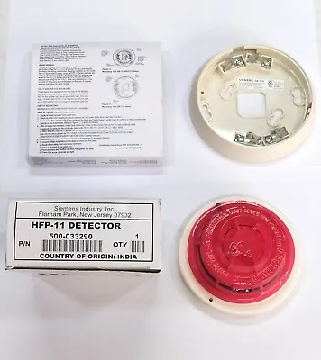 Buy Siemens HFP-11 FirePrint Intelligent Smoke Detector 500-033290 NIB FREE SHIPPING • 62$