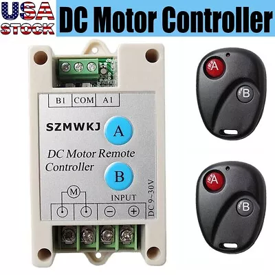 Buy 9-30V DC Motor Linear Actuator Controller Wireless Remote Control Kit Auto Lift • 12.99$