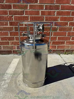 Buy Alloy Products 10 Liter Stainless Steel Process / Pressure Vessel 40 PSI • 500$