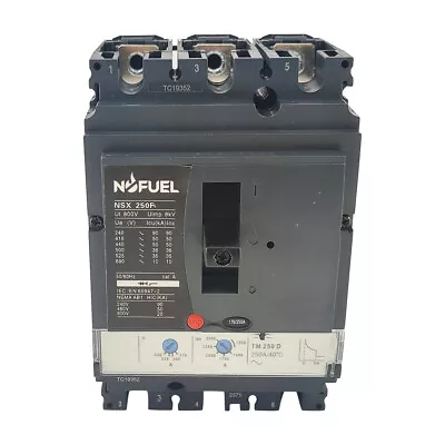 Buy LV431630 Circuit Breaker NSX250F 3P 250A Fit For Schneider Electric Compact MCCB • 119.99$