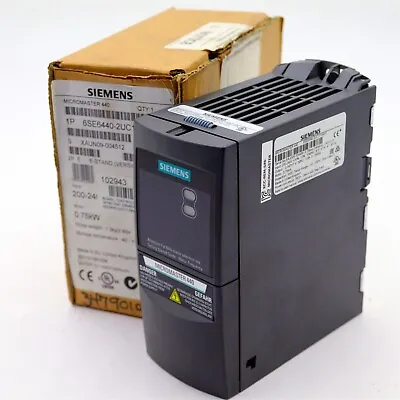 Buy Siemens Micromaster 440 Servo Drive 6se6440-2uc17-5aa1 • 299.95$