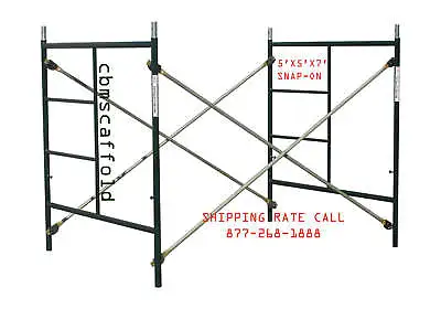 Buy CBM SCAFFOLD One Of Snap-On 5' X 5' X 7' Masonry Scaffolding Box Frame Set  • 191.76$