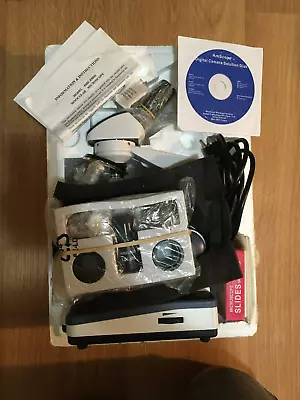 Buy AmScope M620C (40X-2500X) Compound Monocular Microscope (w/ Camera, Slides) • 170$