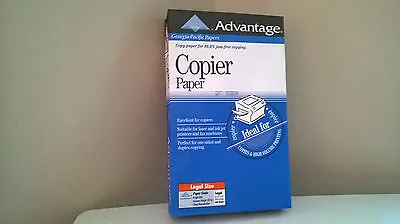 Buy Georgia Pacific Advantage Paper Legal 8.5x14 84 Bright White 20lb 500 Sheets • 8.99$