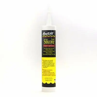 Buy Boat Life Sealant Silicone Rubber Cartridge, Clear • 20.99$