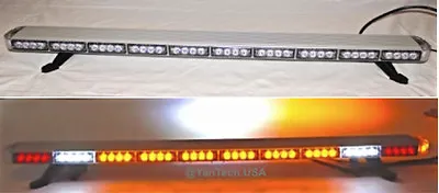 Buy 50  Amber LED Light Bar Tow Truck Plow EMS Police Cars W/ BRAKE & CARGO LIGHTS • 422.95$