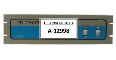 Buy CTI-Cryogenics Cold Head Compressor AC Remote No Part Number No Cover As-Is • 511.20$