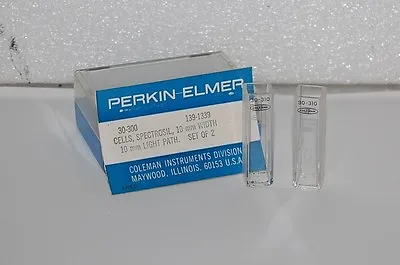 Buy Perkin Elmer/coleman Instruments Spectrosil Cell      #11000 • 49$