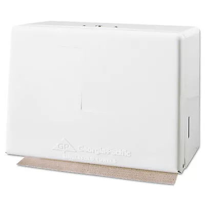 Buy Georgia Pacific Singlefold Towel Dispenser Steel 11 5/8w X 6 5/8d X 8 1/8h White • 29.19$