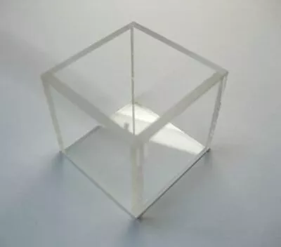 Buy Customized Glass Fluorescence Cuvette,Large Cuvette,Id:40mm X40 Mm X 40mm,56ml • 59.95$