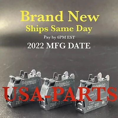 Buy New Schneider Electric ZBE201 ZBE-201 Contact Block*Free Same Day Shipping • 16.99$