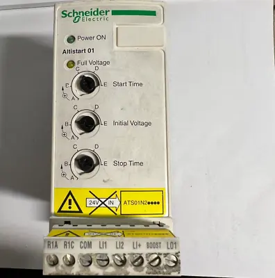 Buy Schneider Electric Ats01n212rt / Ats01n212rt (preowned) Soft Starter • 66.99$