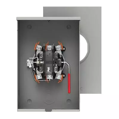 Buy Siemens Ringless Meter Socket 5-Jaw Lever-Bypas 200-Amp Overhead/underground • 227.64$