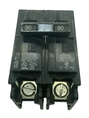 Buy Siemens Q290 2 Pole 90 Amp 120/240VAC QP 10K Plug-On Main Circuit Breaker No Box • 39.95$