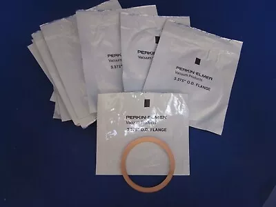Buy Perkin-Elmer Vacuum Products Copper Gasket For 3.375  Flange, NEW LOT Of 10 • 45$