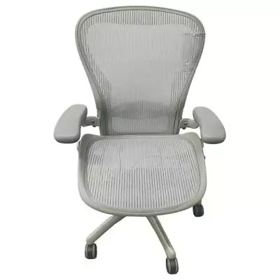 Buy Herman Miller Aeron Size C Large Titanium Chair Fully Loaded • 764.10$